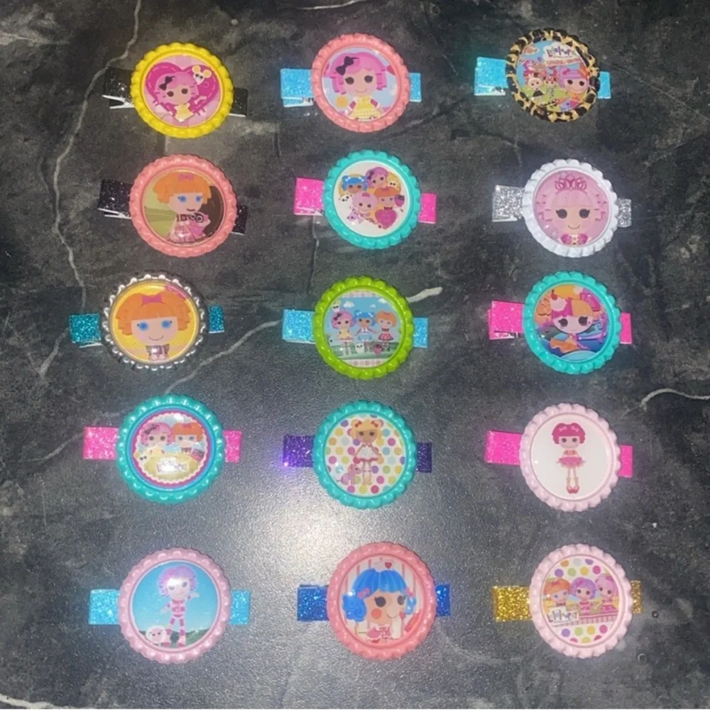 $5 each or 3 for $9 Handmade Lalaloopsy Hair Clips